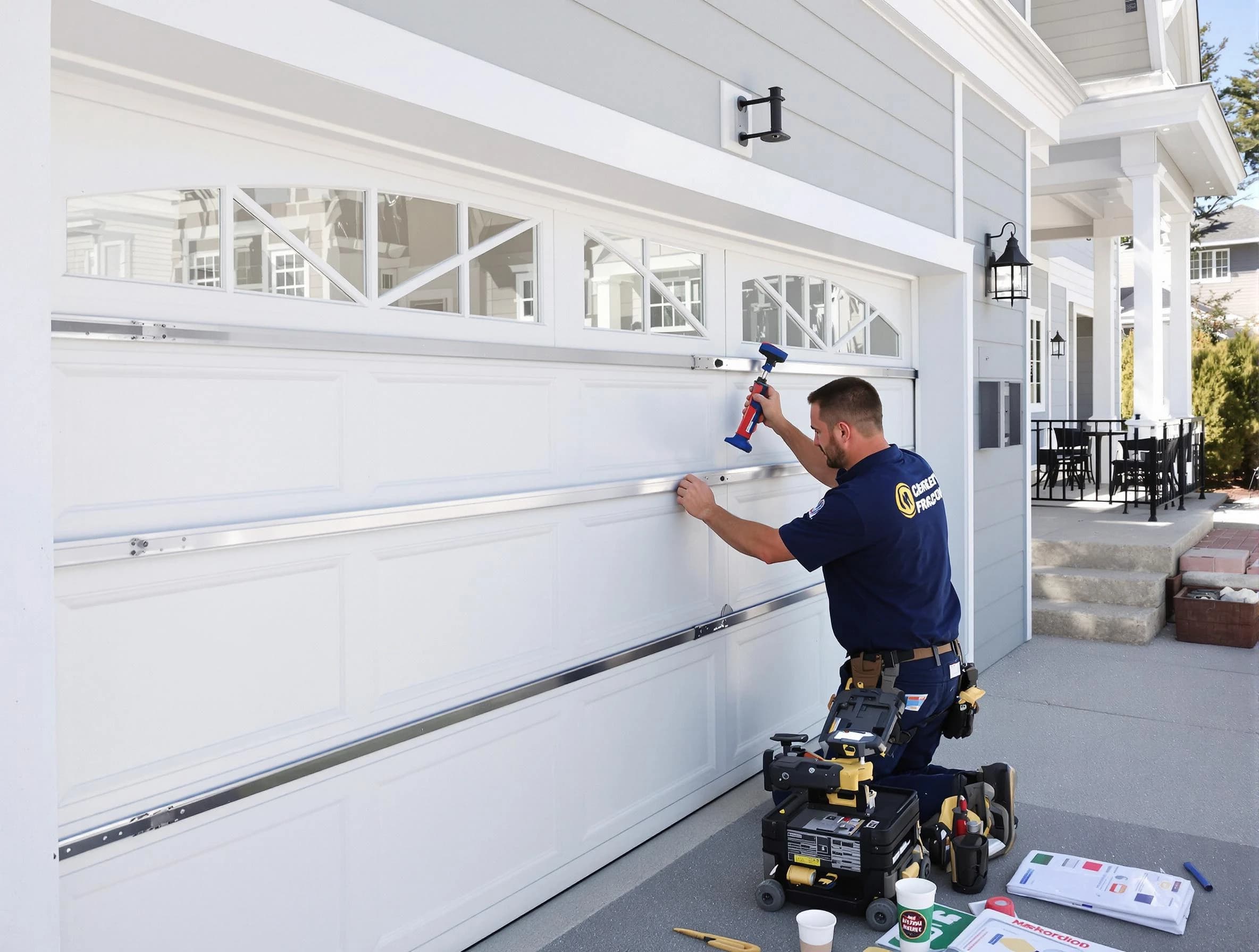 Professional garage door installation by Nashville Garage Door Repair in Nashville
