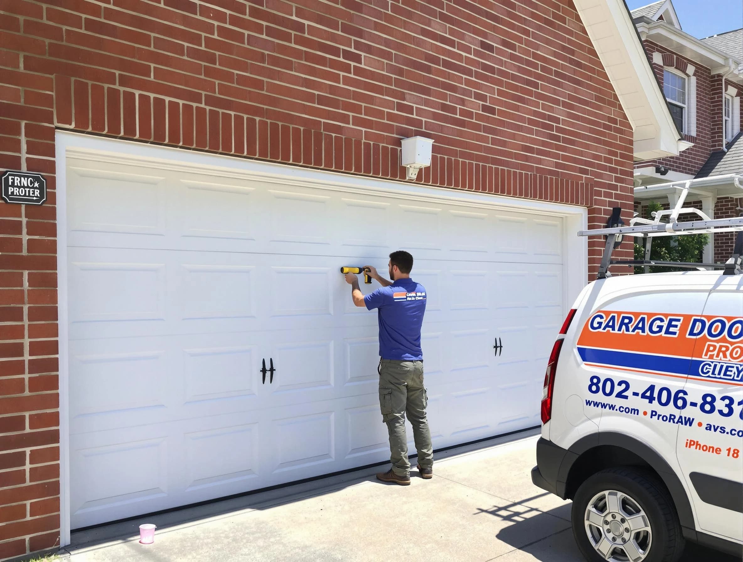 Local garage door repair service by Nashville Garage Door Repair in Nashville