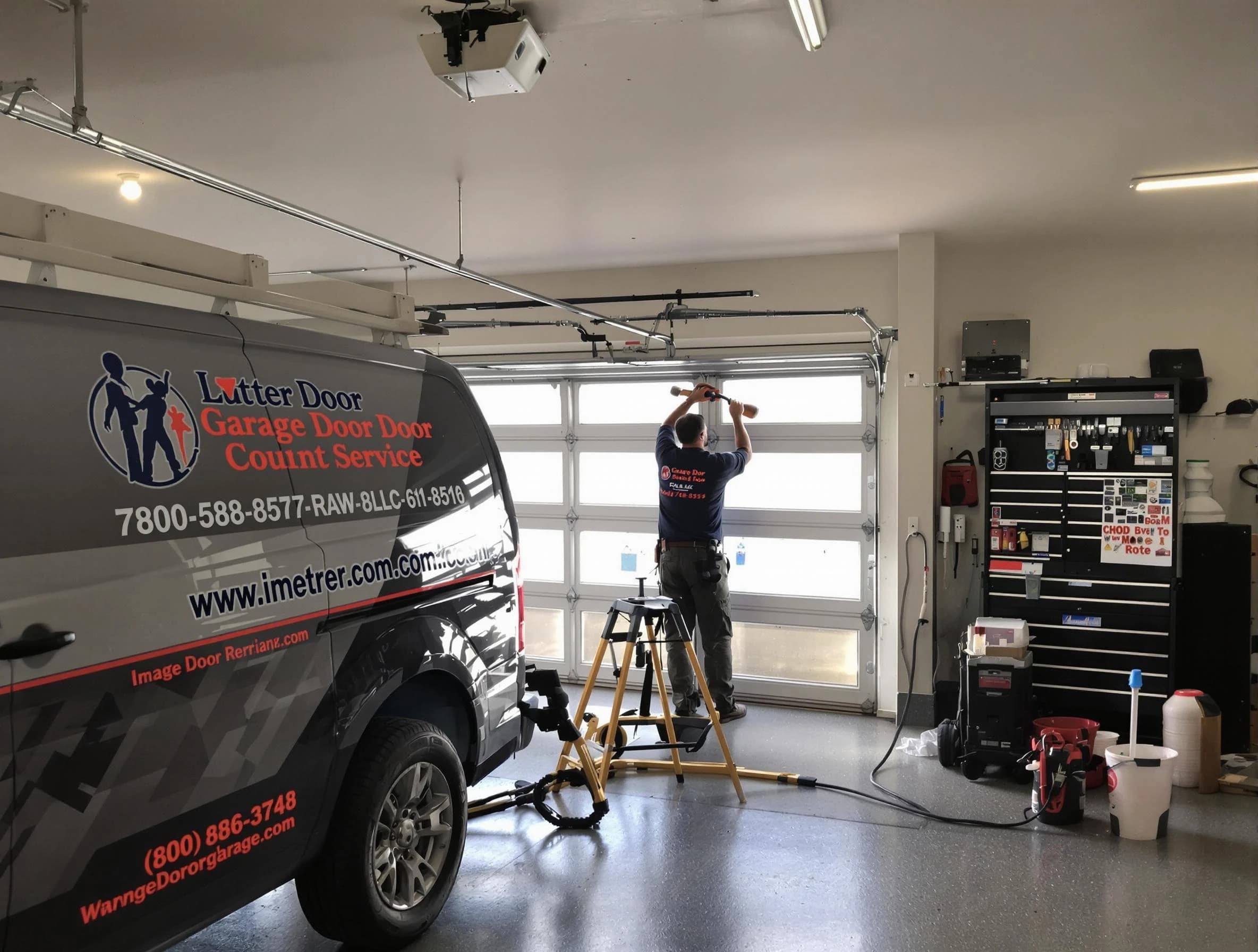 Nashville Garage Door Repair rapid response team performing same-day repair in Nashville
