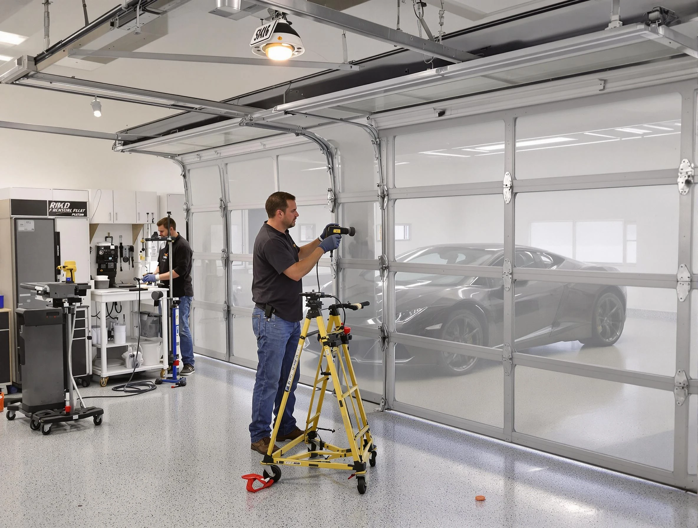 Garage Door Dents Repair in Nashville