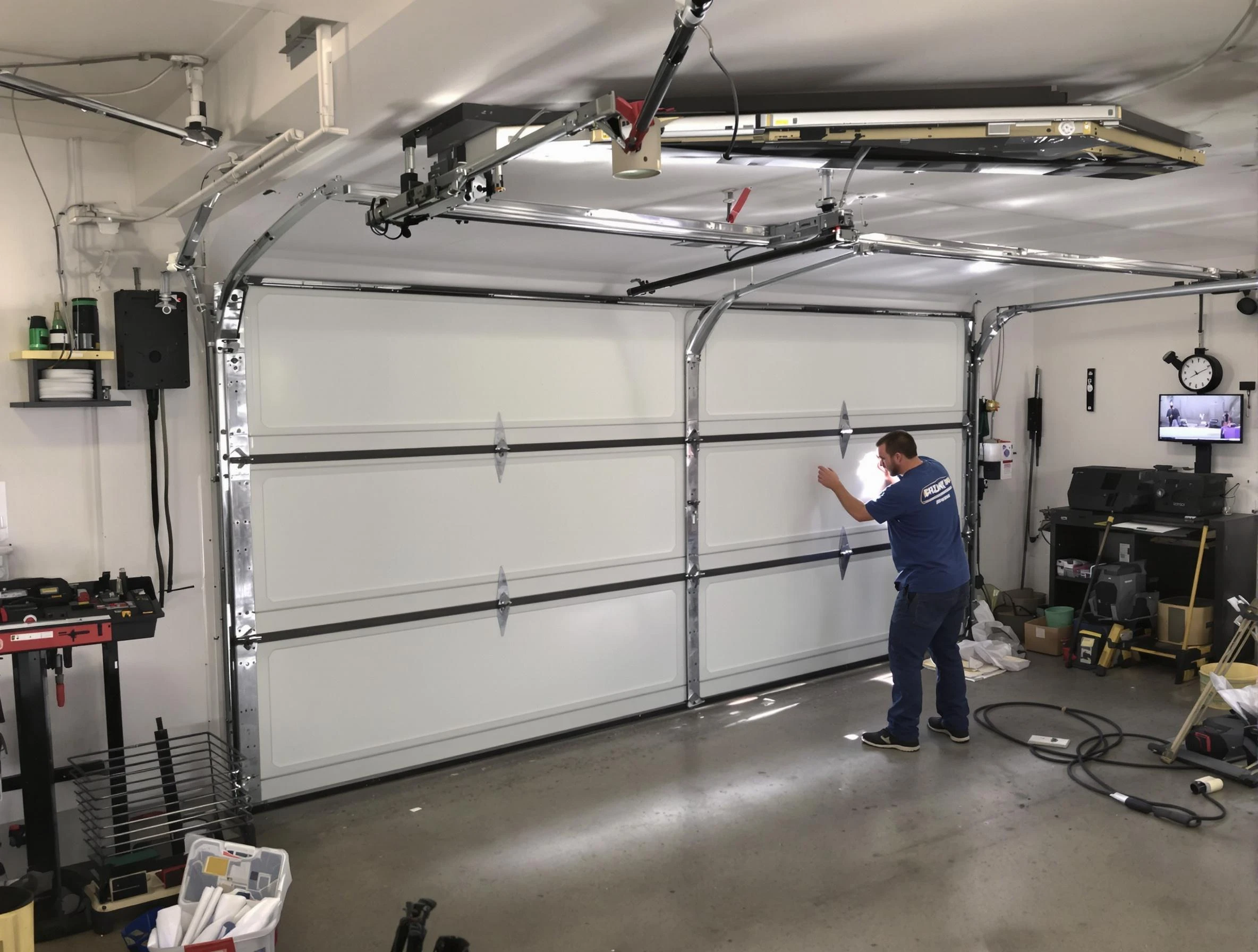 Professional garage door repair service by Nashville Garage Door Repair in Nashville
