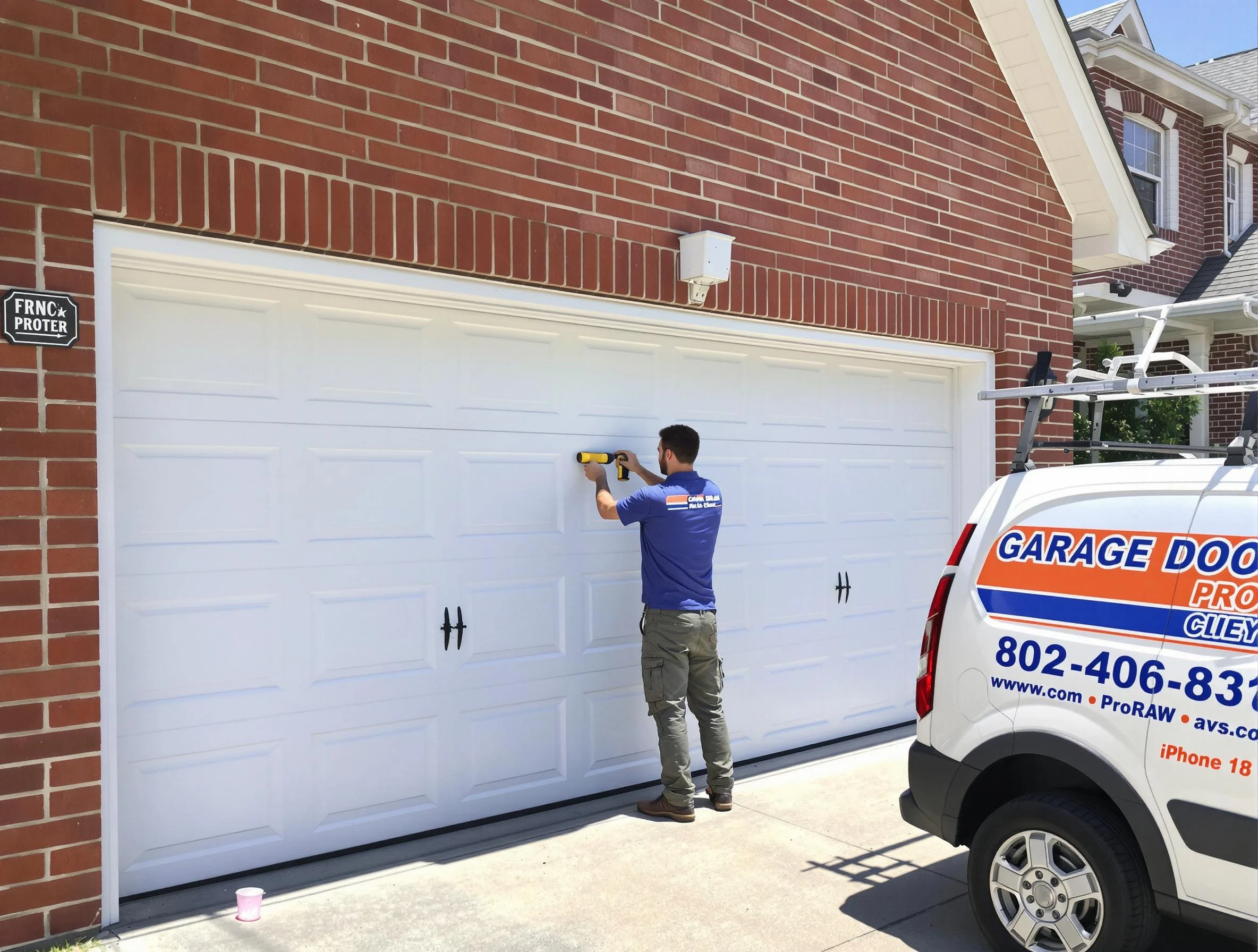 Local garage door repair service by Nashville Garage Door Repair in Nashville